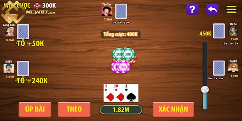 Quy định kết thúc ván bài liêng