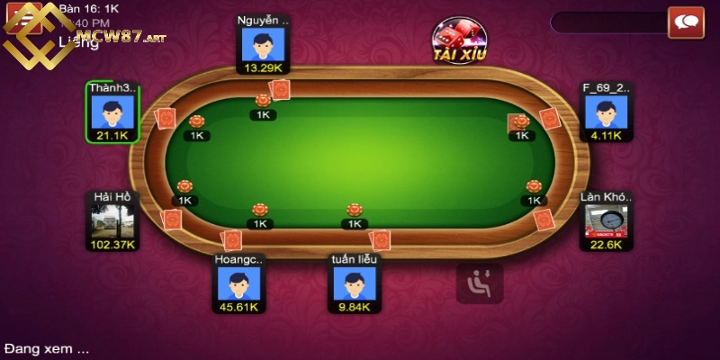 Quy tắc chia bài trong bài liêng